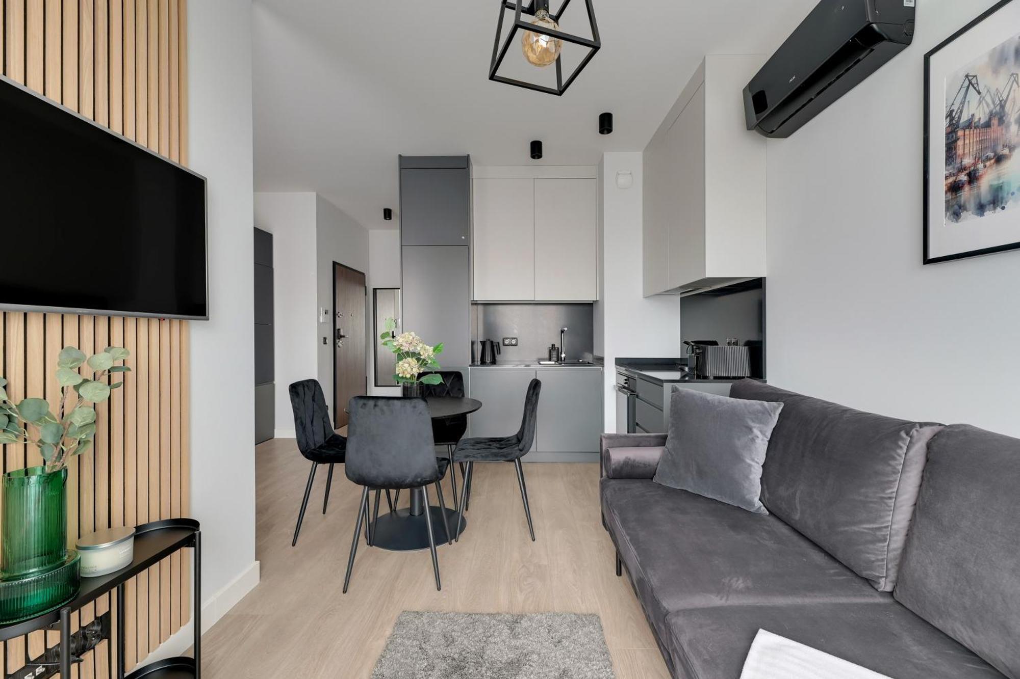 Scala City Center Apartments & Studios By Lion Apartments Gdansk Bagian luar foto