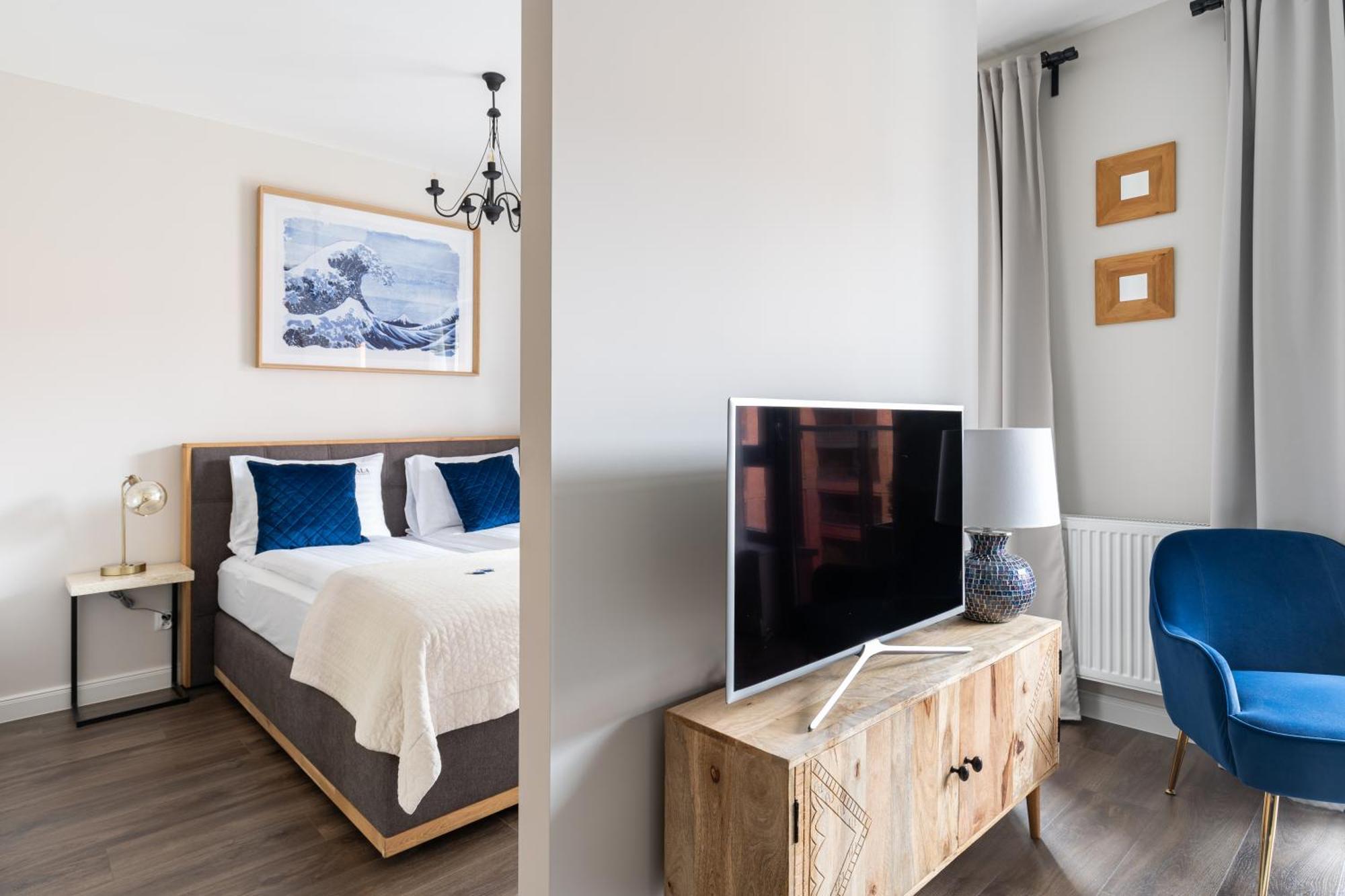Scala City Center Apartments & Studios By Lion Apartments Gdansk Bagian luar foto