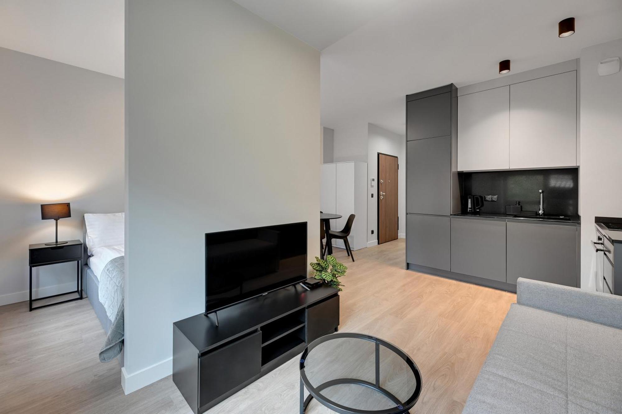 Scala City Center Apartments & Studios By Lion Apartments Gdansk Bagian luar foto
