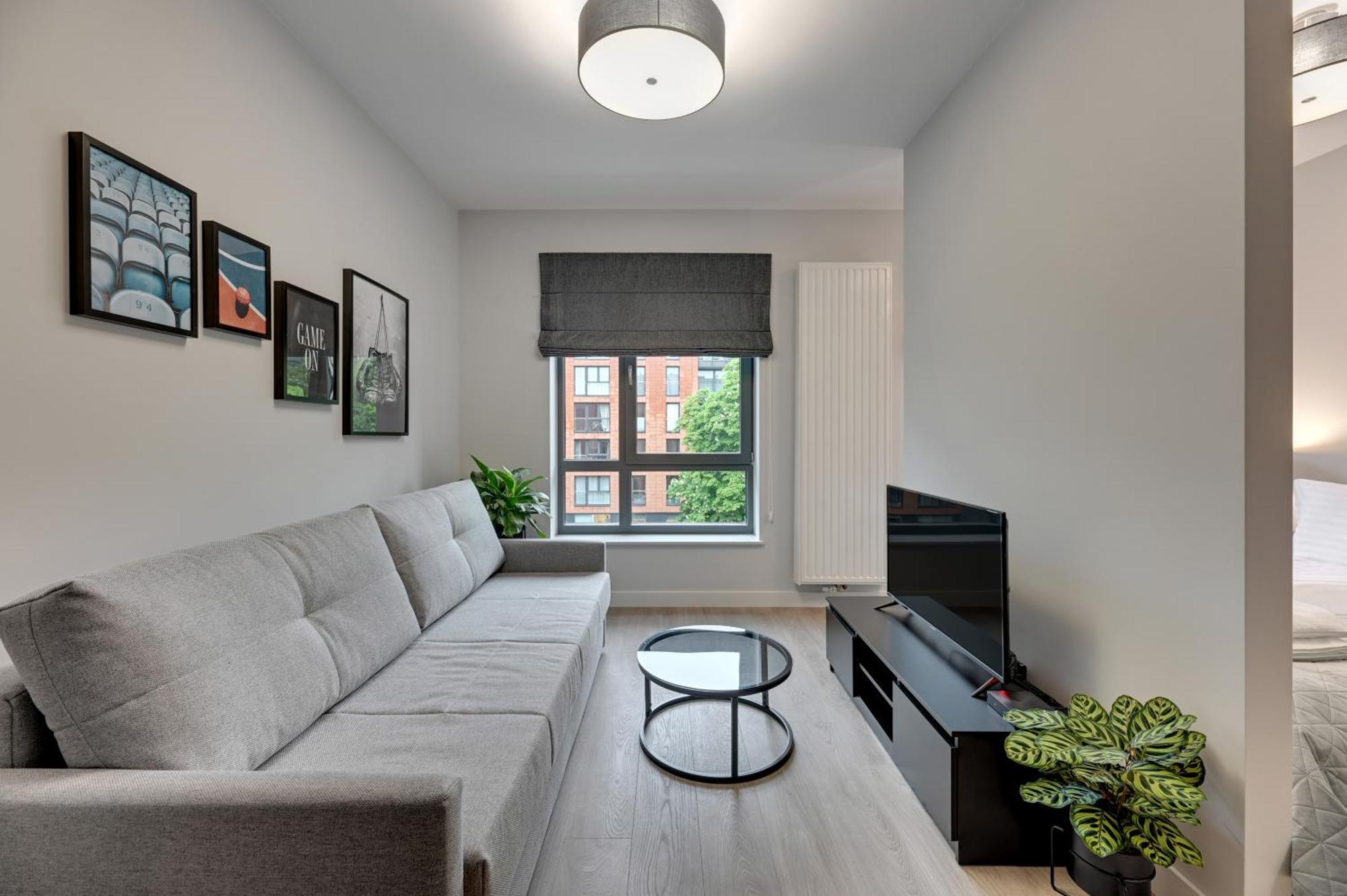 Scala City Center Apartments & Studios By Lion Apartments Gdansk Bagian luar foto